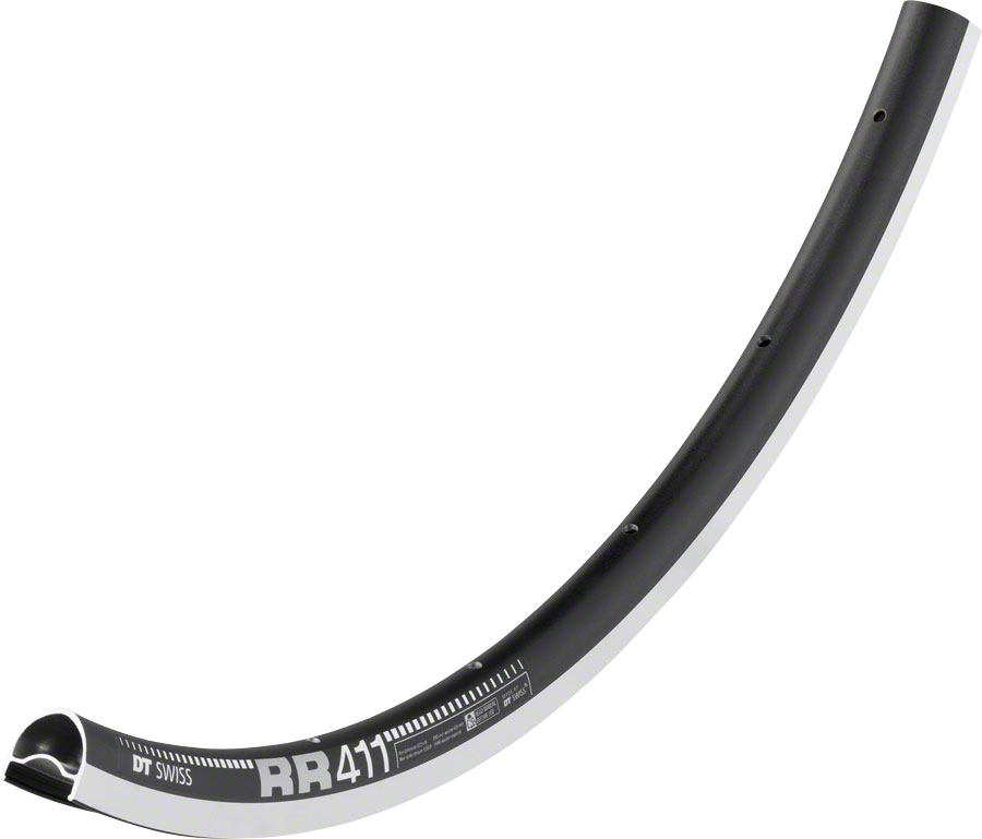 DT Swiss RR 411 Rim - 700, Rim, Black, 32H