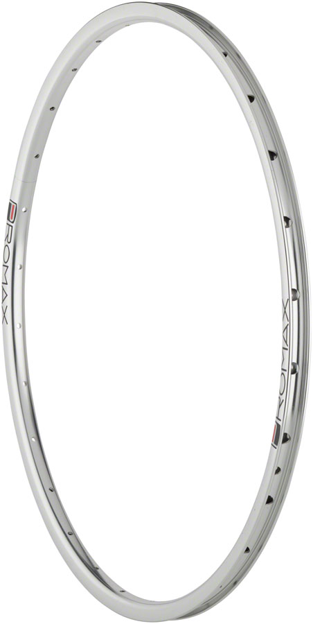 Promax RMV Rim - 20", 28H, Clincher, Silver, Front
