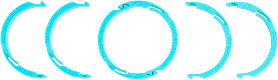 FOX Volume Spacers - Float X Nude 0.1", 2023, Qty 3