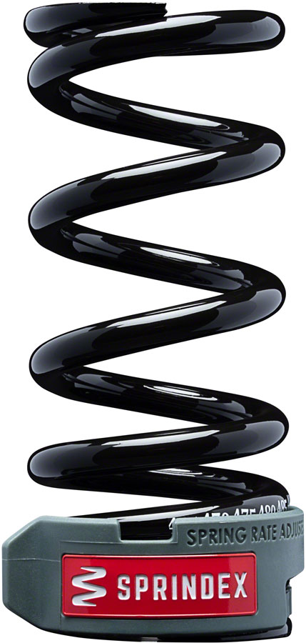 Sprindex Adjustable Weight Rear Coil Spring - XC / Trail, 380-430 lbs, 55mm, 2.2" Stroke