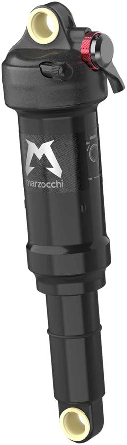 Marzocchi Bomber Inline Air Rear Shock - Metric, 210 x 55 mm, EVOL LV, Sweep-Adj, 0.4 Spacer, Black