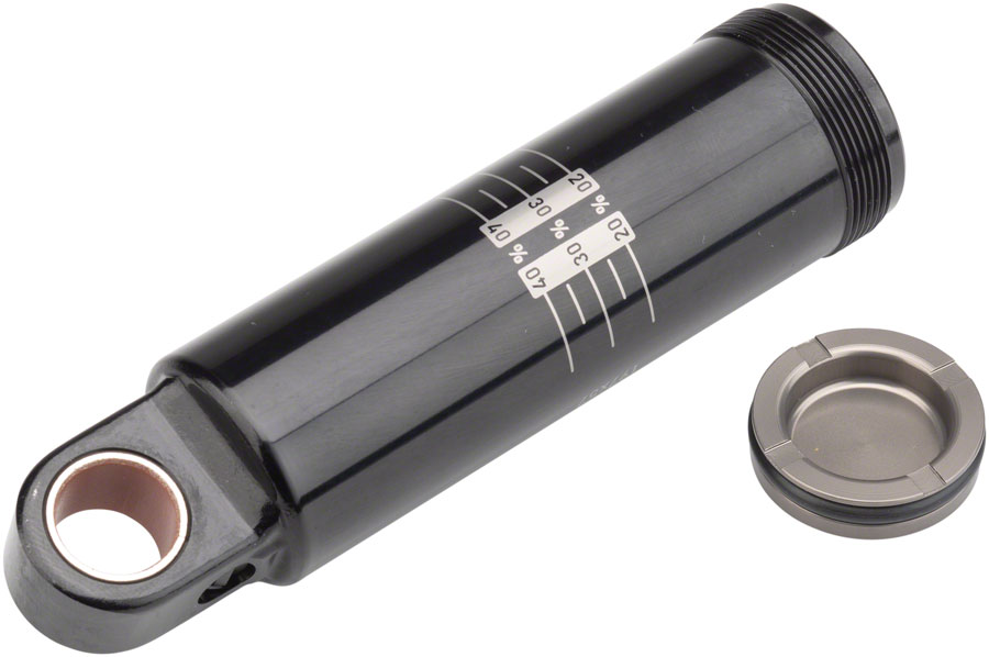 RockShox Rear Shock Damper Body IFP - 210mm x 60mm, 2014-15 Monarch Plus for 2012-2014 27.5" Trek Slash, Fast Black