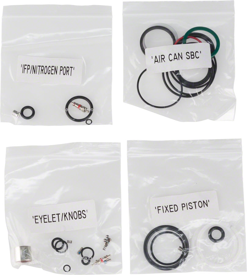 RockShox Rear Shock Service Kit - Monarch with Autosag, Specialized B1