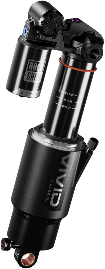 RockShox Vivid Ultimate DH RC2 Rear Shock - 225 x 70 mm, Linear XL Air, 2 Tokens, Reb 55 / Comp 34, L/O 45, Standard Trunnion, D1
