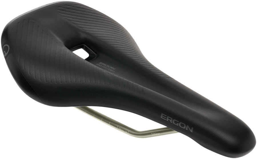 Ergon SM Pro Saddle - Titanium, Stealth, Men's, Small/Medium