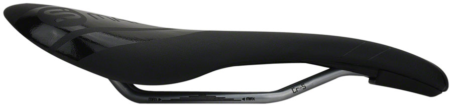 Smanie GT Series Saddle - Chromoly, Microfiber Black, 137