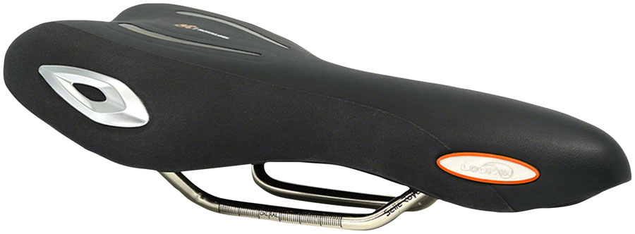 Selle Royal Lookin Stracciatella Saddle - Steel, Black, Athletic