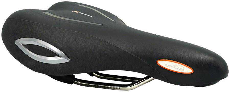Selle Royal Lookin Stracciatella Saddle - Steel, Black, Moderate