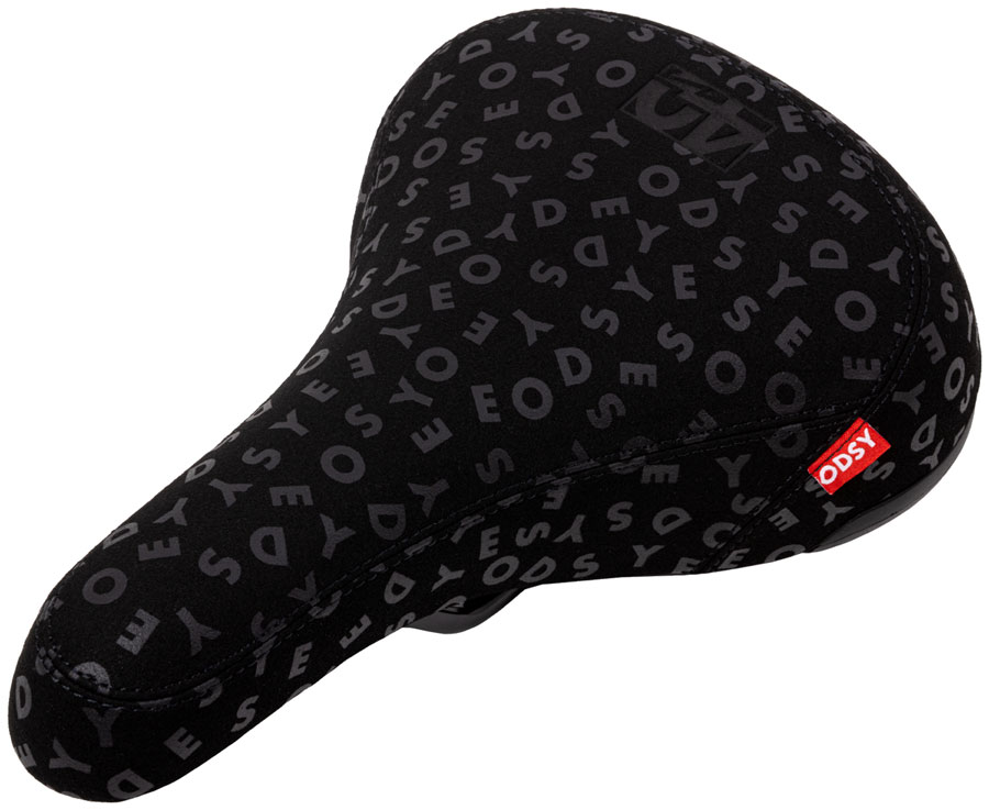 Odyssey 40th Anniversary BMX Seat - Railed, Cruiser, Black Suede