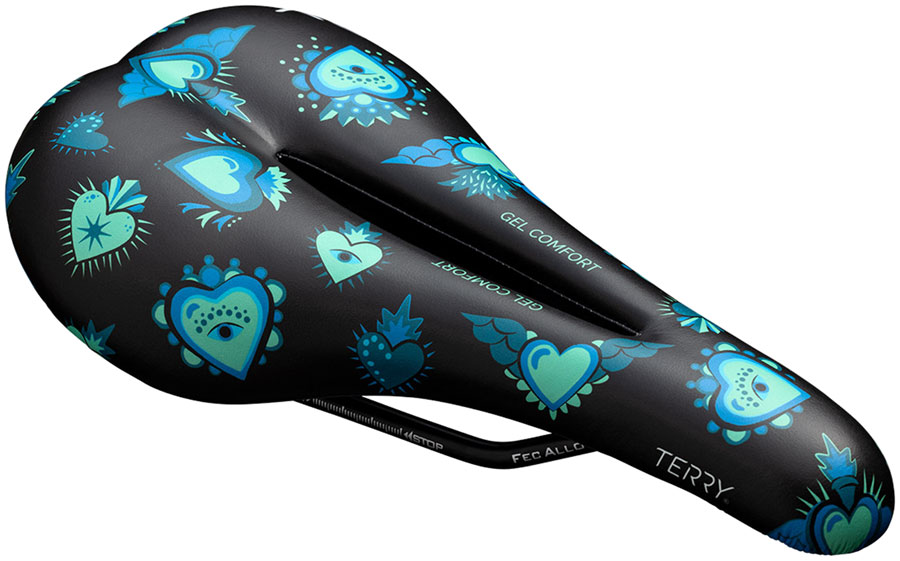 Terry Topo Gel Saddle - Chromoly, Milagro Noche