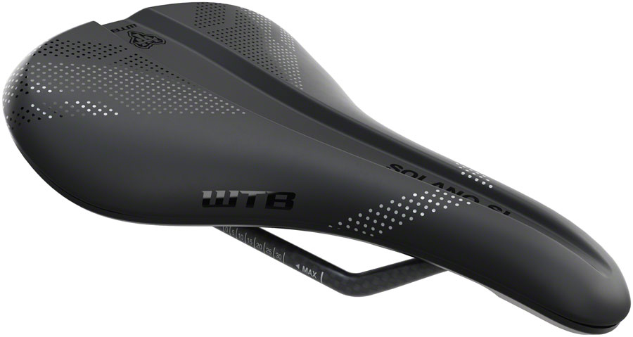 WTB Solano SL Saddle - Carbon, Black, Wide, Fusion Form