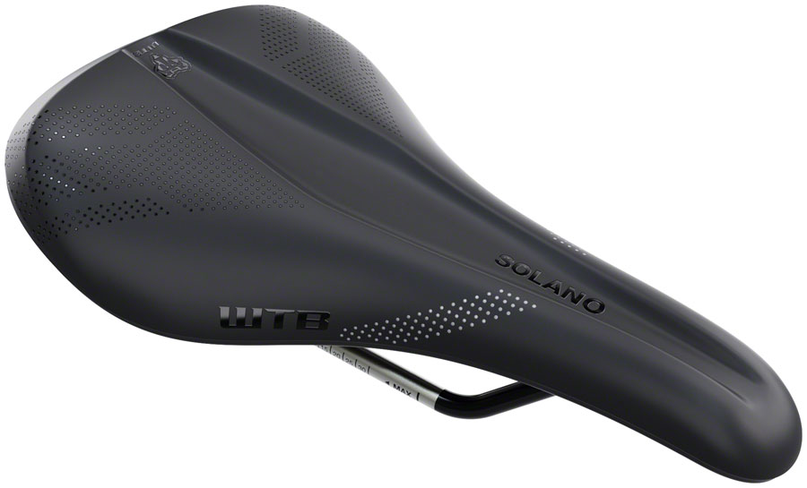 WTB Solano Saddle - Titanium, Black, Medium, Fusion Form