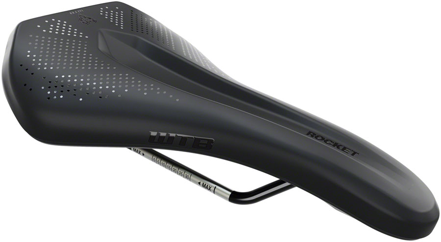 WTB Rocket Saddle - Titanium, Black, Medium, Fusion Form