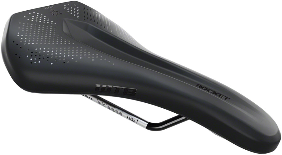 WTB Rocket Saddle - Chromoly, Black, Medium, Fusion Form