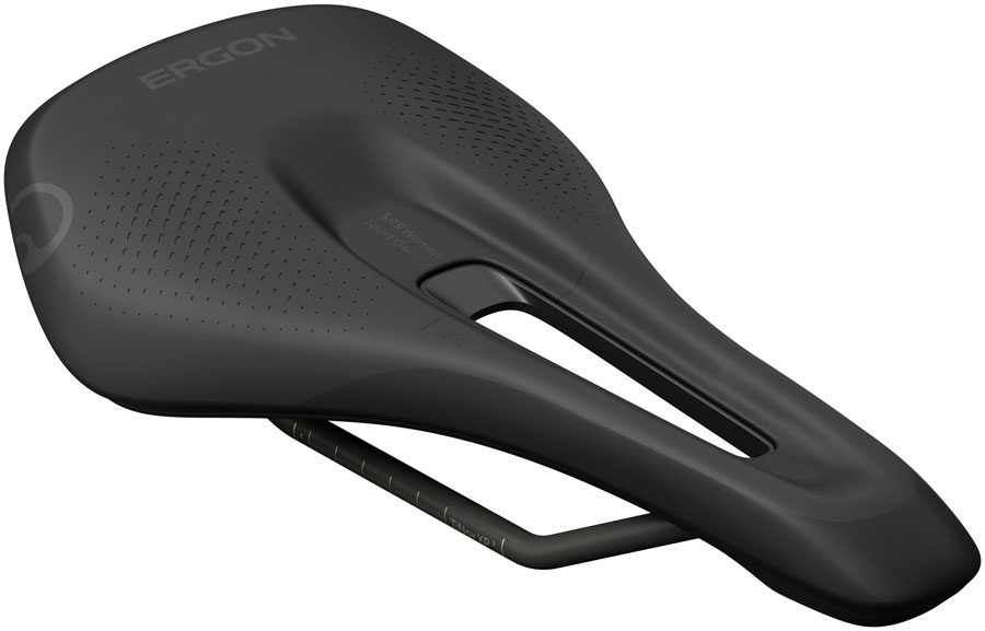 Ergon SRS Sport Gel Women Saddle - TiNox XP, Black, Men's, Medium/Large