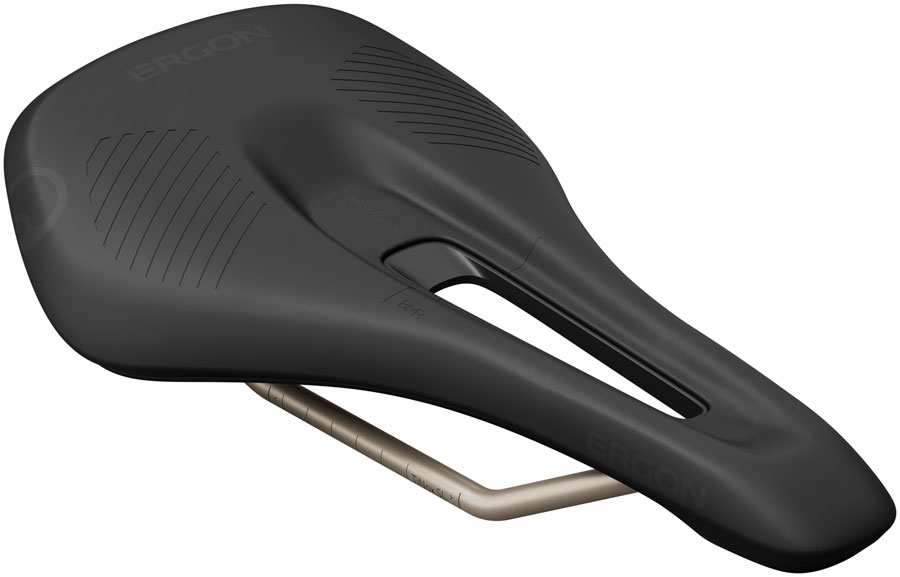 Ergon SRS Pro Saddle - TiNox SL, Black, Women's, Medium/Large