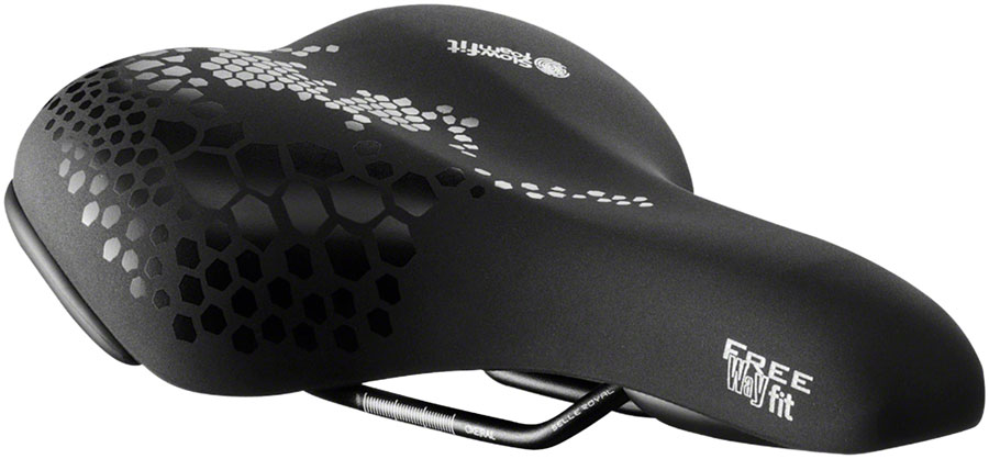 Selle Royal Freeway Fit Saddle - Steel, Black, Moderate
