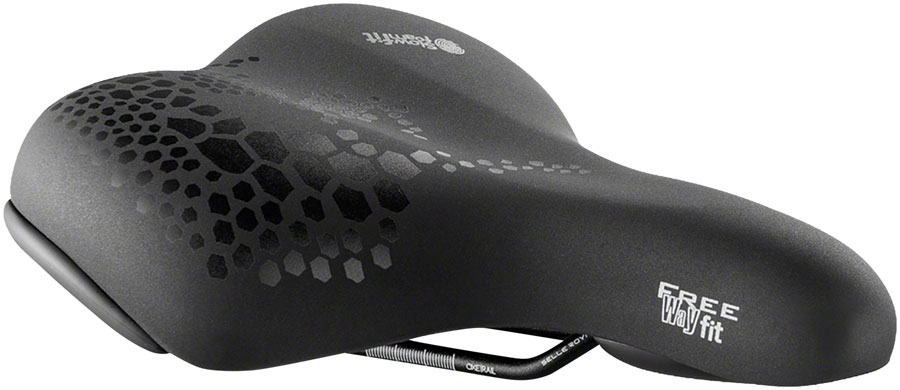 Selle Royal Freeway Fit Saddle - Steel, Black, Relaxed