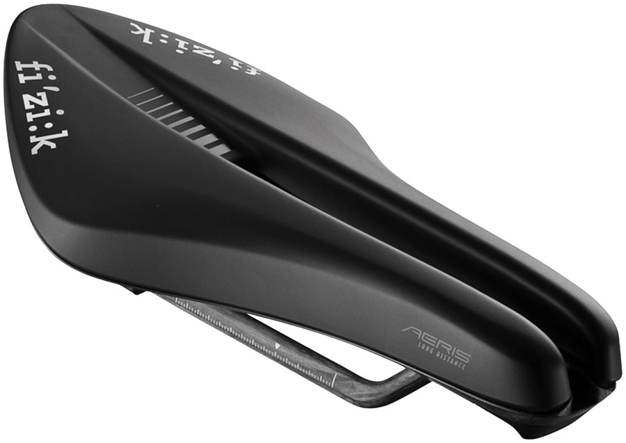 Fizik Aeris Long Distance R1 Light Saddle - Carbon, 135mm, Black