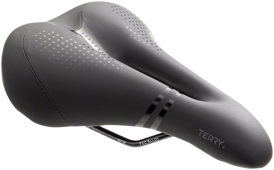 Terry Liberator Y Saddle - Steel, Black, Men's, Italia
