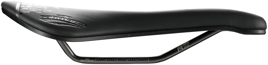Selle San Marco Aspide Short Open-Fit Racing Saddle - Manganese, Black, Men's, Wide