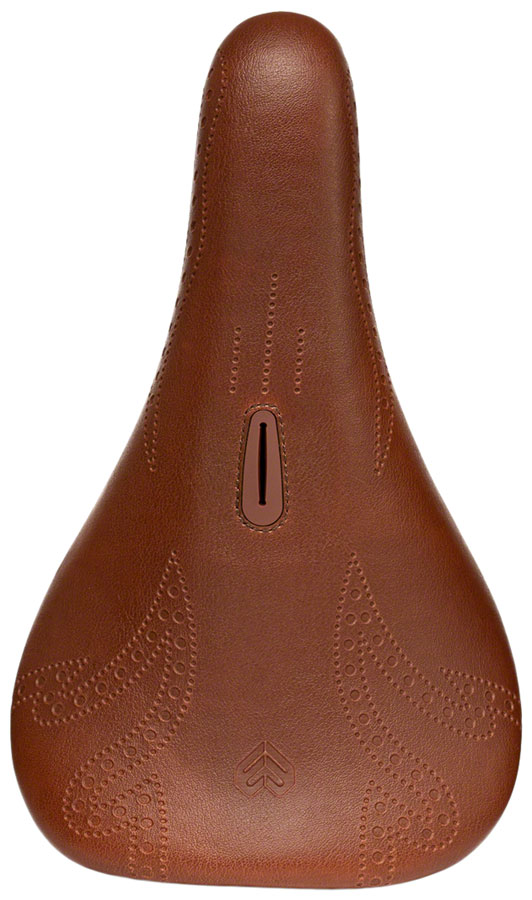 Eclat Exile Pivotal BMX Seat - Tyson Brown Leather, Slim
