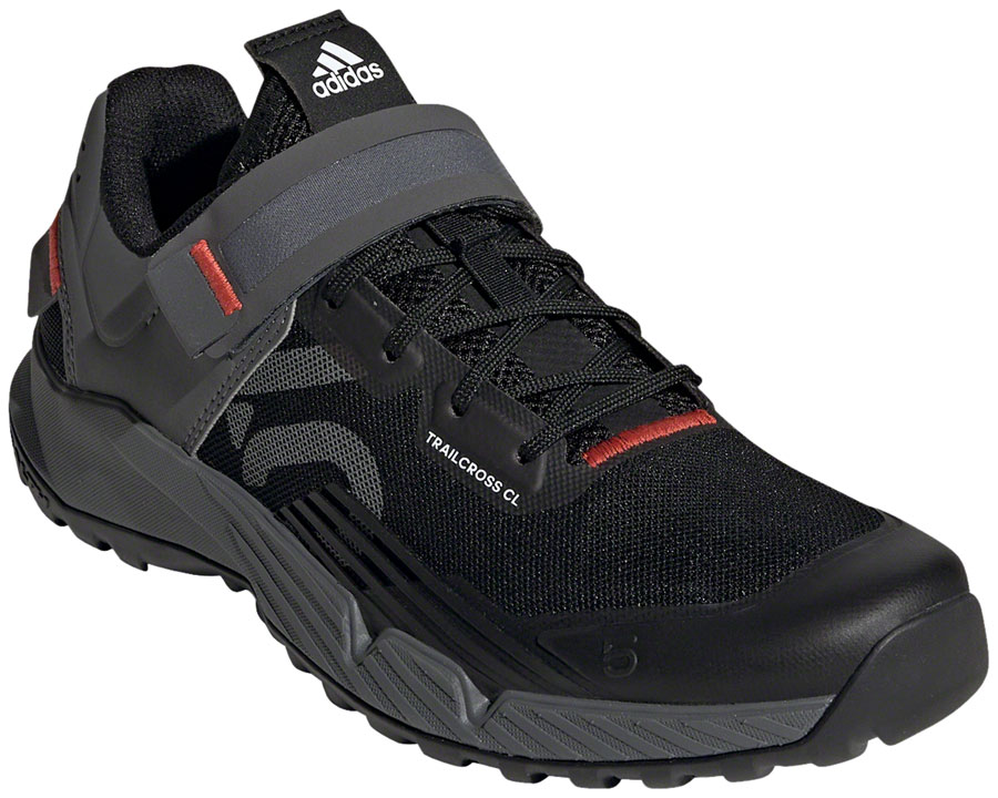 Five Ten Trailcross Mountain Clipless Shoes - Women's, Core Black/Gray Three/Red, 7.5