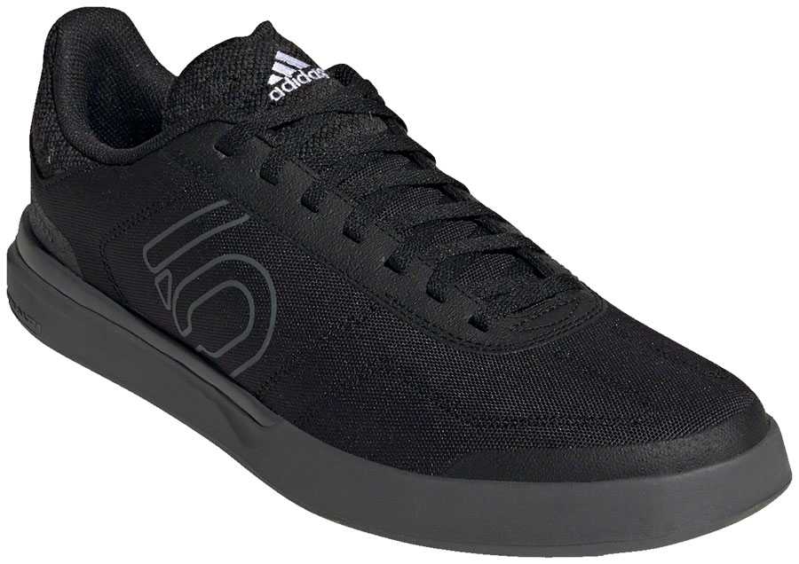 Five Ten Sleuth DLX Canvas Flat Shoes - Men's, Core Black/Gray Five/FTWR White, 8