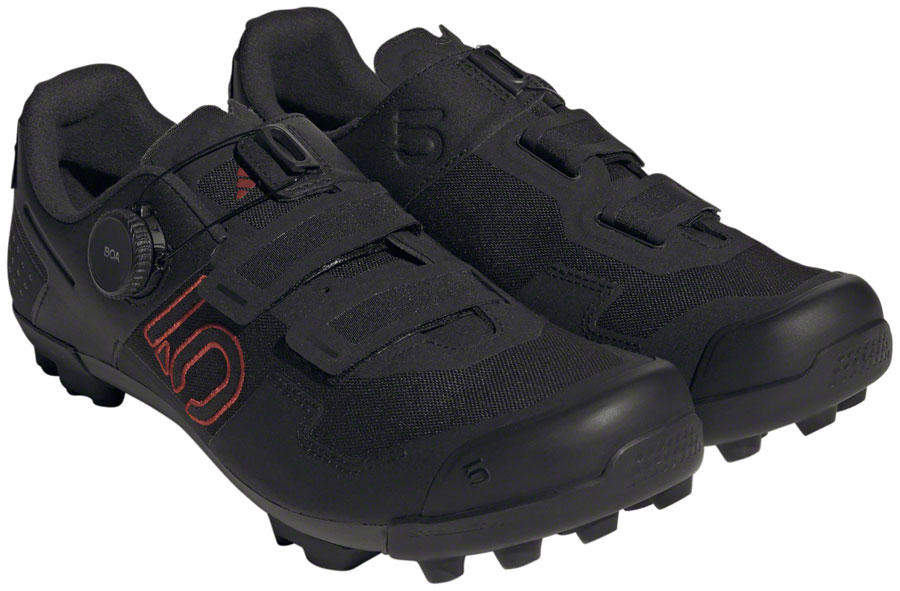 Five Ten Kestrel BOA Mountain Clipless Shoes - Men's, Core Black/Gray Six/Gray Four, 9.5