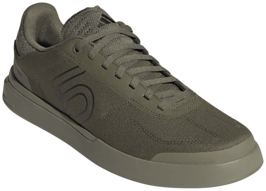 Five Ten Sleuth Deluxe Canvas Flat Shoes - Men's, Focus Olive/Core Black/Orbit Green, 12