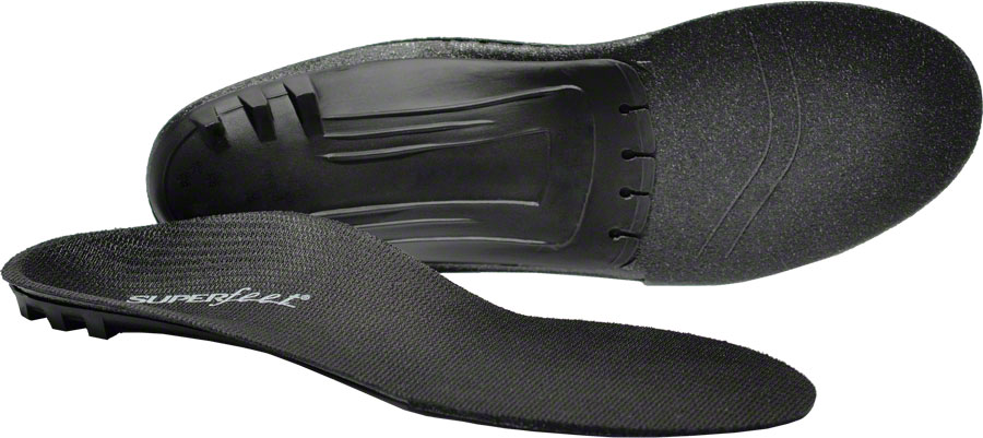 Superfeet Black Foot Bed Insole: Size E (M 9.5-11, W 10.5-12)