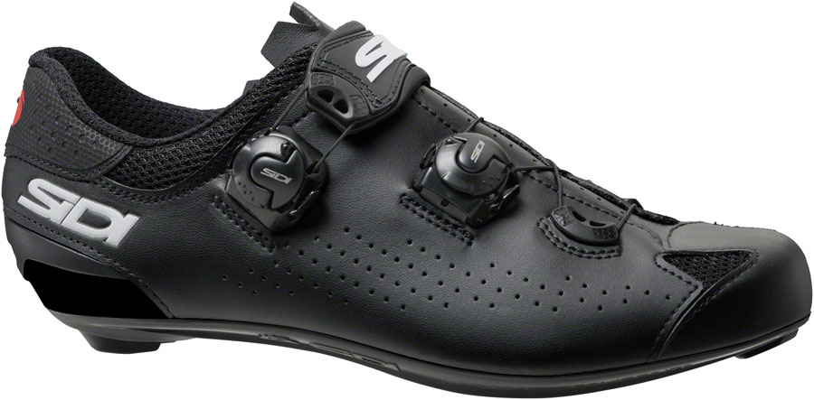 SIDI Genius 10 Mega Road Shoes - Men's, Black, 42