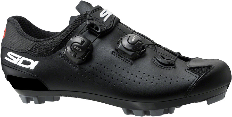 SIDI Eagle 10 Mega  Mountain Clipless Shoes - Men's, Black/Black, 46.5