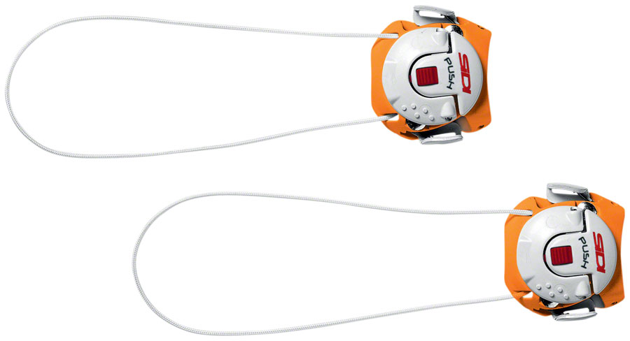 SIDI Tecno-3 Push Short System Pair - Orange/White