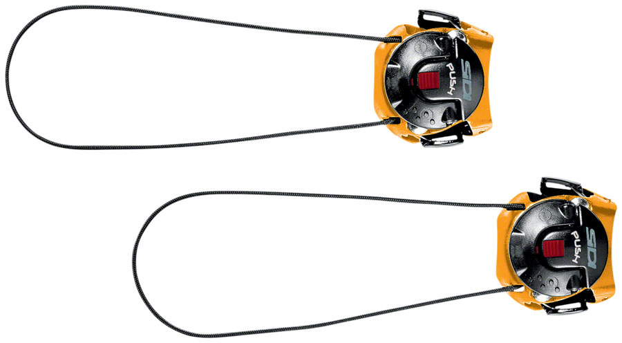 SIDI Tecno-3 Push Short System Pair - Orange/Black