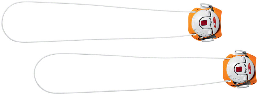 SIDI Tecno-3 Push Long System Pair - Orange/White