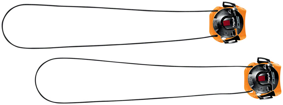 SIDI Tecno-3 Push Long System Pair - Orange/Black