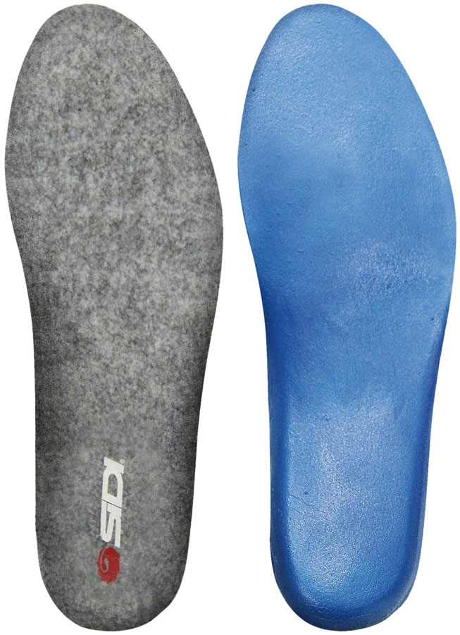 SIDI London Insulated Insoles - Gray/Blue, 39