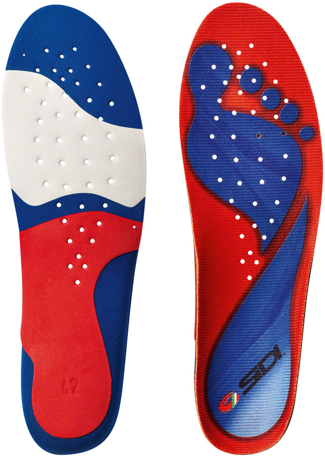 SIDI Memory Insoles - Red/Blue, 45