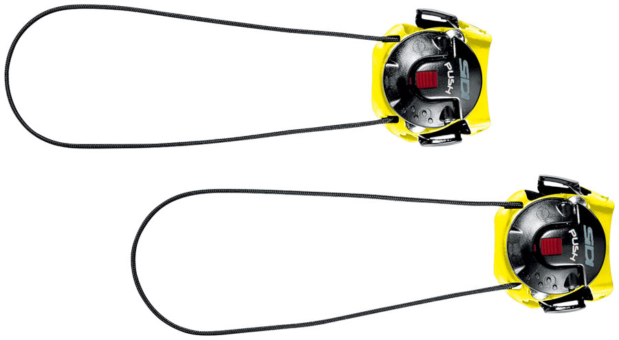 SIDI Tecno-3 Push Short System Pair - Black/Yellow