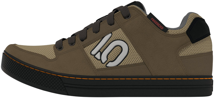 Five Ten Freerider Flat Shoes - Men's, Cardboard/Wonder Alumina/Pure Tangerine, 10