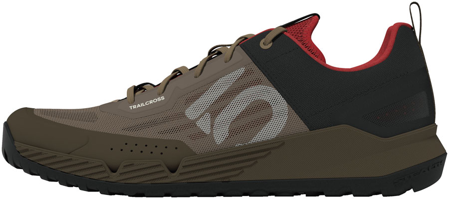 Five Ten Trailcross LT Flat Shoes - Men's, Cardboard/Off White/Core Black, 9