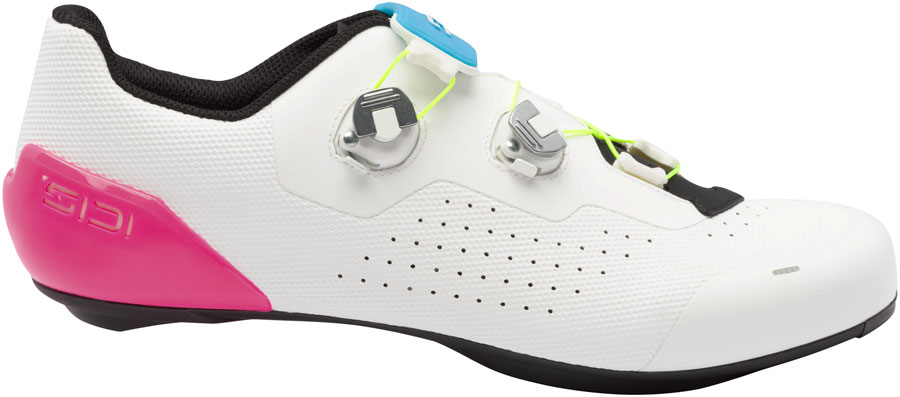 SIDI Genius X WYVE Road Shoes - Men's, White Fluo, 40