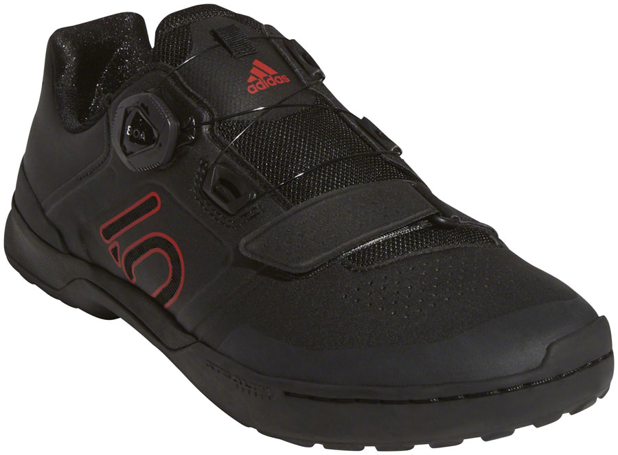 Five Ten Kestrel Pro BOA Mountain Clipless Mountain Clipless Shoes - Men's, Core Black / Red / Gray Six 12