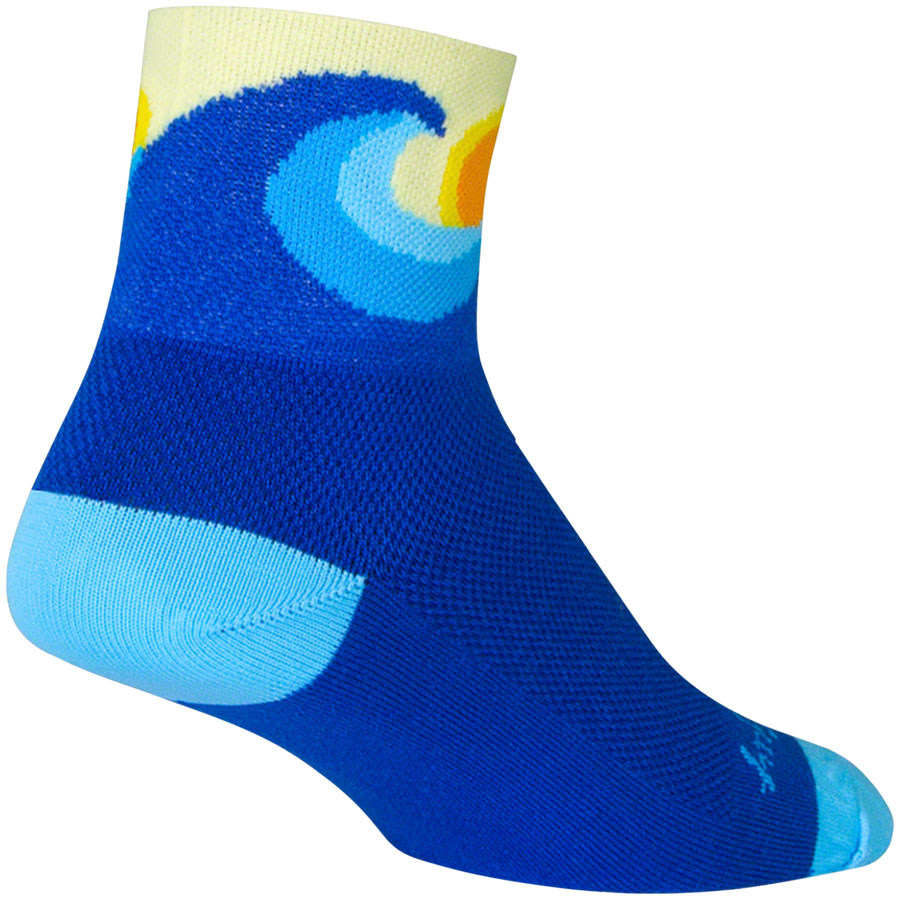 SockGuy Classic Swell Socks - 3", Blue, Large/X-Large