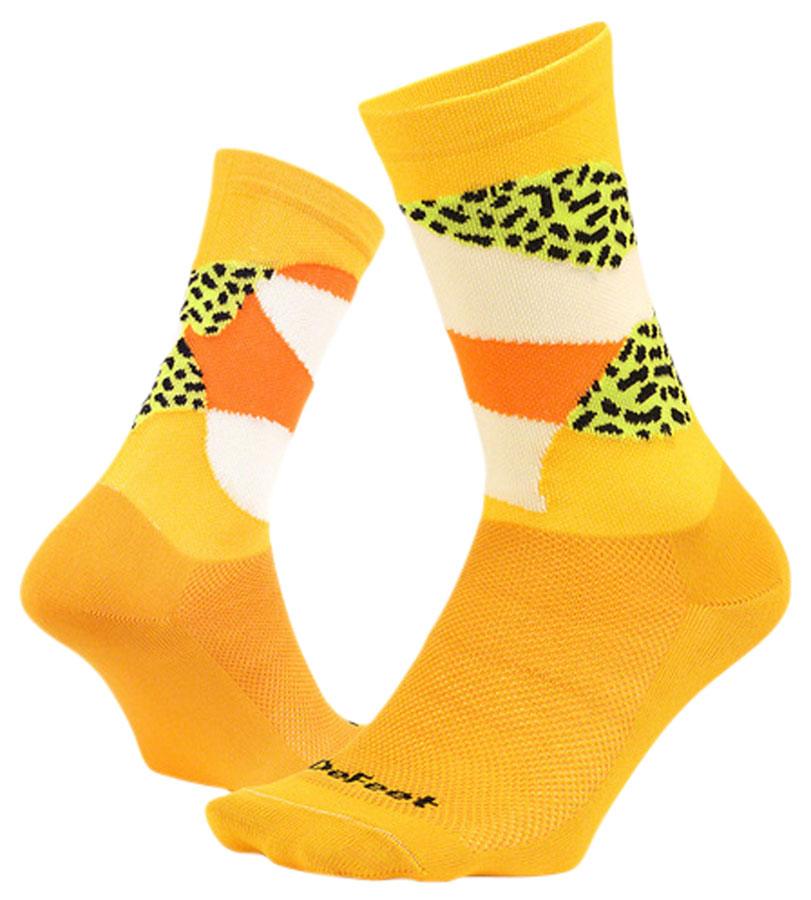 DeFeet Aireator Socks - 6", Jungle Gold, Medium