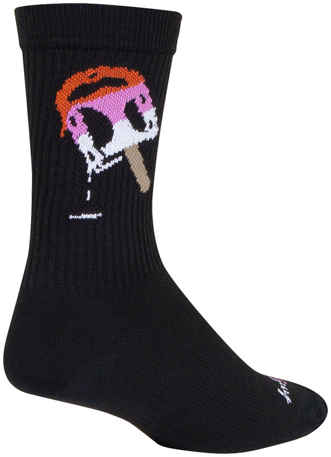 SockGuy Neo Crew Socks - 6", Small/Medium