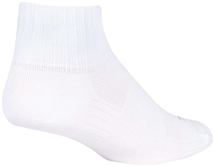 SockGuy SGX White Socks - 2.5", Small/Medium
