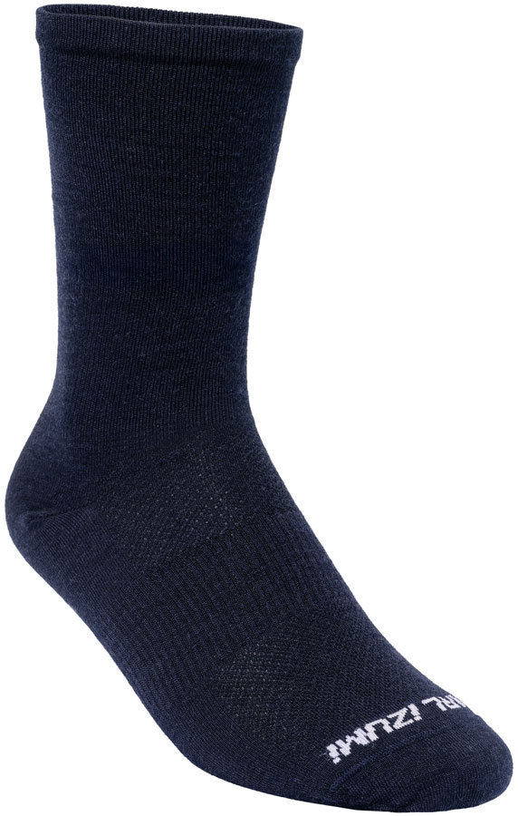 Pearl Izumi Merino Air 7inch Cycling Socks - Medium, Dark Navy