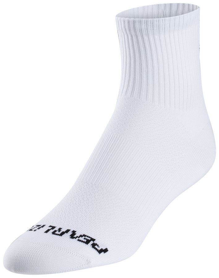 Pearl Izumi Transfer 4inch Cycling Socks - Medium, White